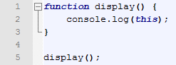 this keyword In JavaScript - Source Code Example 2 - 1